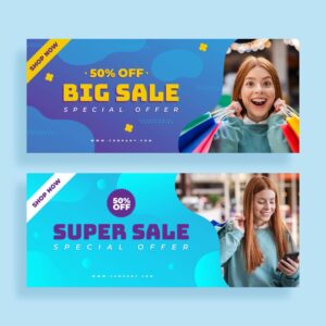 Diseño de Banners gif para campañas